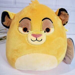 Disney Squishmallows The Lion King 7" Simba Plush Stuffed Animal NWT